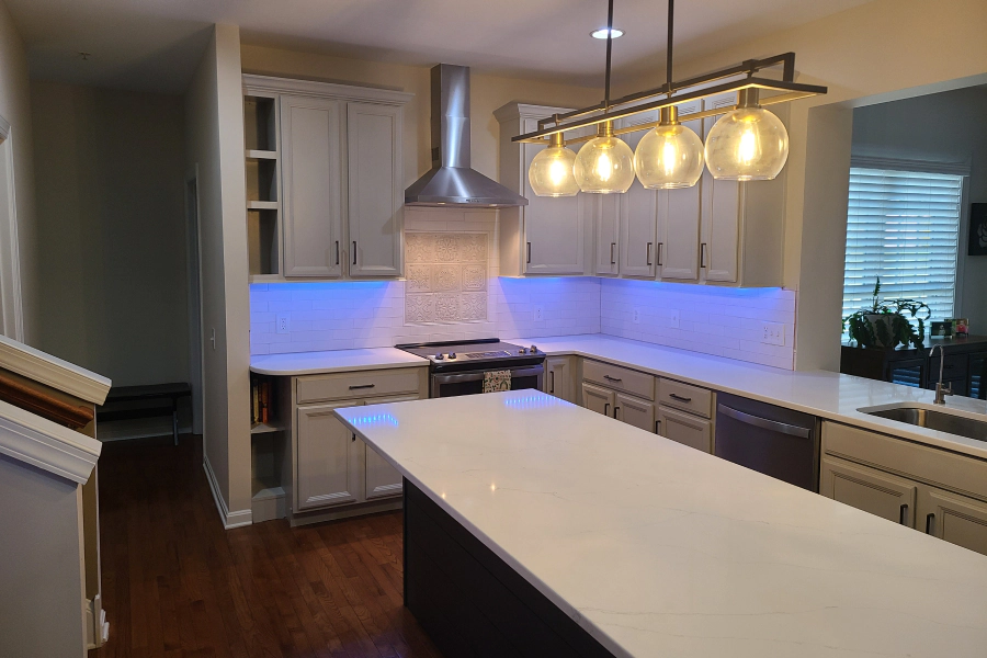 service kitchen remodeling work